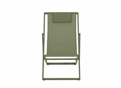 Strandstoel Plage aluminium - groen
