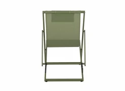 Strandstoel Plage aluminium - groen
