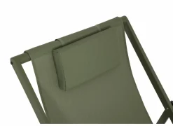 Strandstoel Plage aluminium - groen