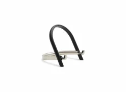 Tablethouder UDock 16x13cm - metaal & kunststof - nikkel/zwart