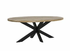 Tafel Andaman 220x110cm - mango massief - naturel
