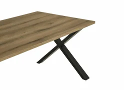 Tafel Bordo 200x95cm - decor - etna eik/zwart