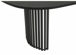 Tafel Canvas 220x120cm - decor - zwarte eik