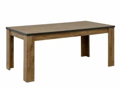 Tafel Esther 180x90cm - meubelplaat - industrial oak