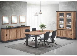 Tafel Estrella 190x95cm - decor - industrial oak