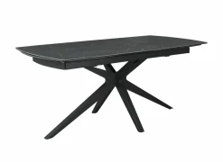 Tafel Hannibal 180/260x90cm - keramiek - zwart