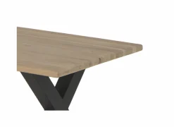 Tafel La Fabrique 240x100cm - eik massief - naturel