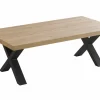 Tafel Marnix 170x100cm - decor - bruin