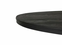 Tafel Mauri 200x115cm - eik massief - zwart