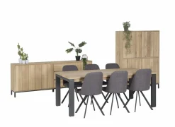 Tafel Palacio 200x100cm - eik massief - naturel