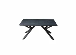 Tafel Rhine 160/220x90cm - melamine - zwart
