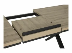 Tafel Tibo 190/250x100cm - melamine - french oak