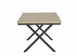 Tafel Toby 190/250x100cm - melamine - castella oak