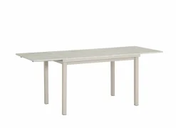 Tafel Vienna 120/200x80cm - decor - carrara creamy