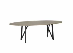 Tafel Wacko 240x120cm - HPL - Halifax eik