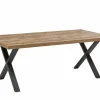 Tafel 170x100cm - decor - bruin