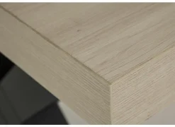 Tafel 226x100cm - decor - natuurlijke olm