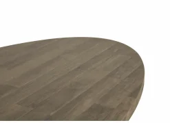 Tafel 225x120cm - decor - old teak & matt black