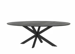 Tafel 230x110cm - eik massief - oak black sky