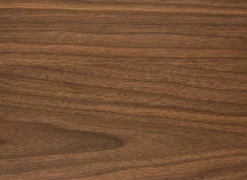 Tafel Ø120x76cm - walnoot fineer - bruin