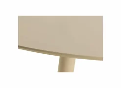 Tafel Ø110xH74CM - MDF/metaal - beige