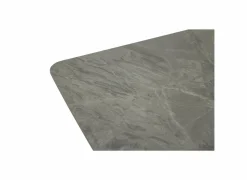 Tafel Zins 160x90cm - metaal - glossy Italian grey