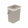 Tafelafvalemmer Compost 5L - kunststof - taupe