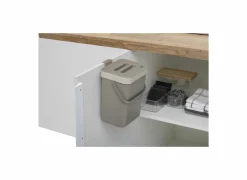 Tafelafvalemmer Compost 5L - kunststof - taupe