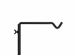 Tafelhaak 22,2x3,6x112,2cm - staal - zwart