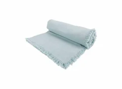 Tafelkleed Franjes 350x140cm - katoen - blauw