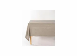 Tafelkleed Myrna 145x250cm - katoen - taupe