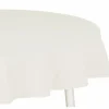 Tafelkleed Teflon Ø180cm - stof - wit