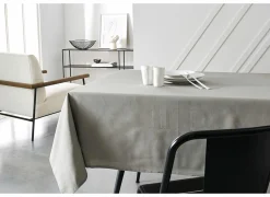 Tafelkleed Teflon 150x300cm - katoen - taupe