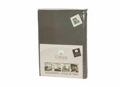 Tafelkleed Teflon 250x250cm - stof - donkergrijs