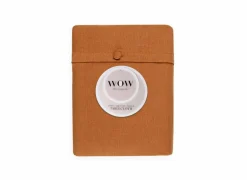 Tafelkleed Wow Ø180cm - katoen & linnen - essence henna