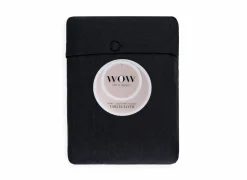 Tafelkleed WOW Essence Midnight  150x300cm - katoen & linnen - zwart