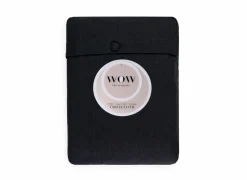 Tafelkleed WOW Essence Midnight  150x250cm - katoen & linnen - zwart
