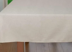 Tafelkleed Wow 150x300cm - katoen & linnen - glow greige