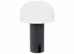 Tafellamp Jany Outdoor Ø15xH22cm - kunststof - zwart met USB