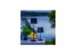 Tafellamp Kaami H37cm zwart