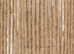 Tafellamp Koby Ø16xH24cm E14 - stoneware & jute - wit & naturel