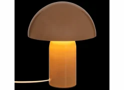 Tafellamp Paddenstoel Lito Ø20xH24,5cm E27 - metaal - terracotta