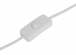 Tafellamp Rafa Ø18xH37cm - hevea & PVC - beige & naturel