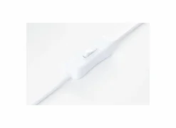 Tafellamp Teddy E27 H30cm - metaal/stof - beige