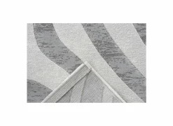 Tapijt Aspero 80x150cm - polyestervezel - wit & grijs