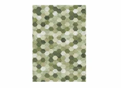 Tapijt Aspero 200x290cm - polyestervezel - groen & multicolor