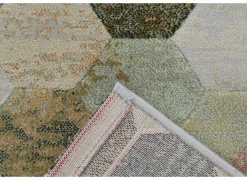 Tapijt Aspero 200x290cm - polyestervezel - groen & multicolor