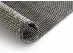 Tapijt Flora 200x290cm - polypropyleen - donkergrijs