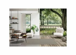 Tapijt Flora 200x290cm - polypropyleen - donkergrijs