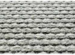 Tapijt Himalaya 80x240cm - wol - lichtgrijs